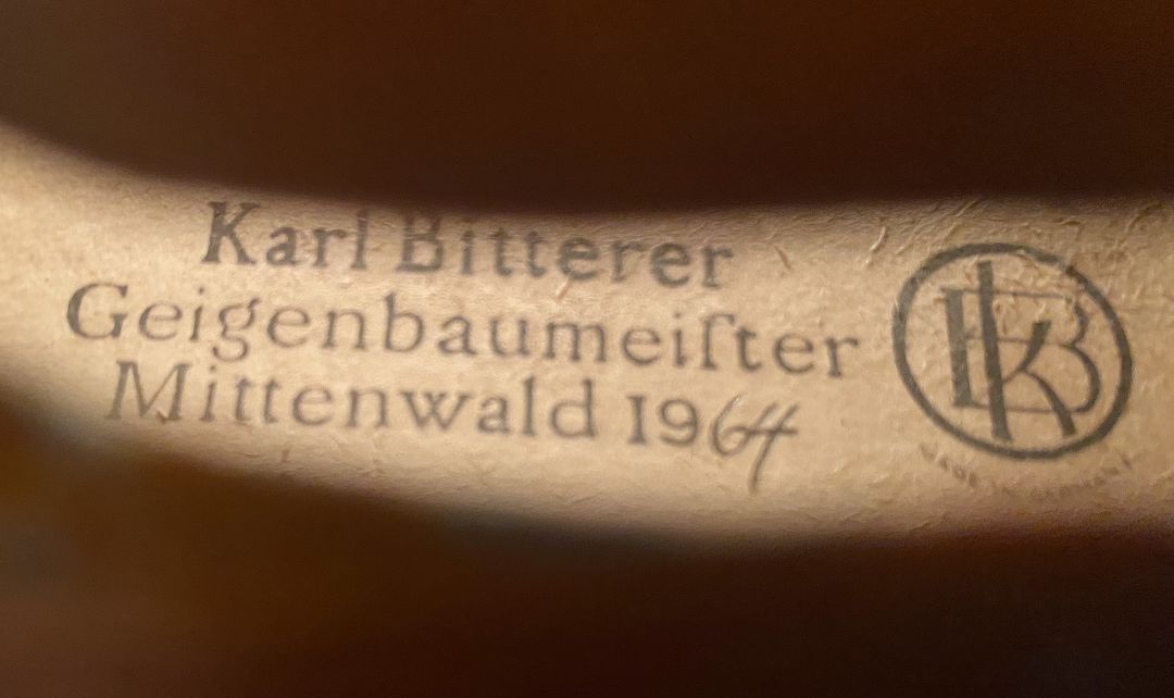 Bitterer Karl - Mittenwald Anno 1964 - G-850